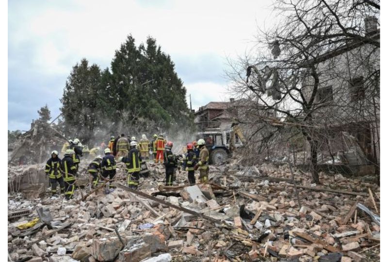 Five killed and energy facilities damaged in Russian attack